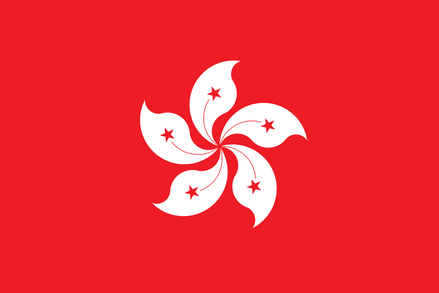 香港地域の旗